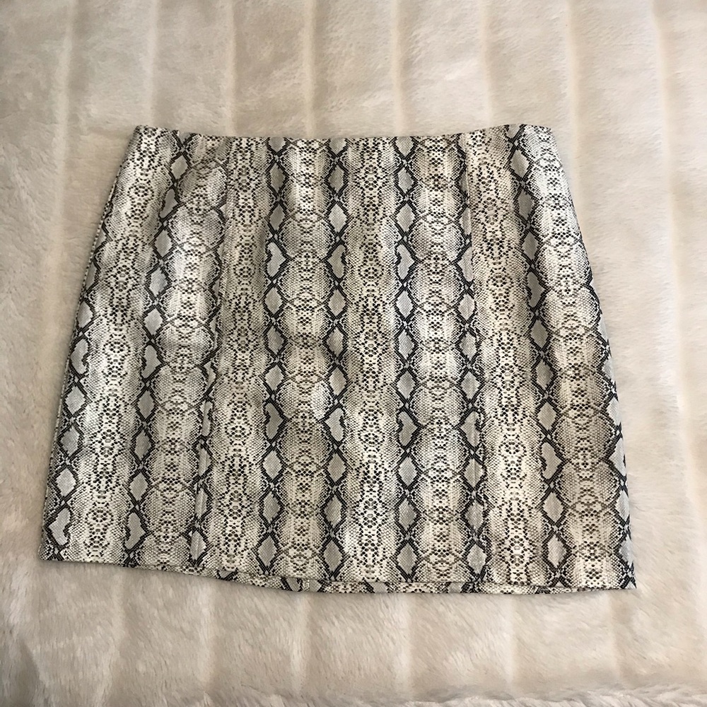 Snakeskin Skirt